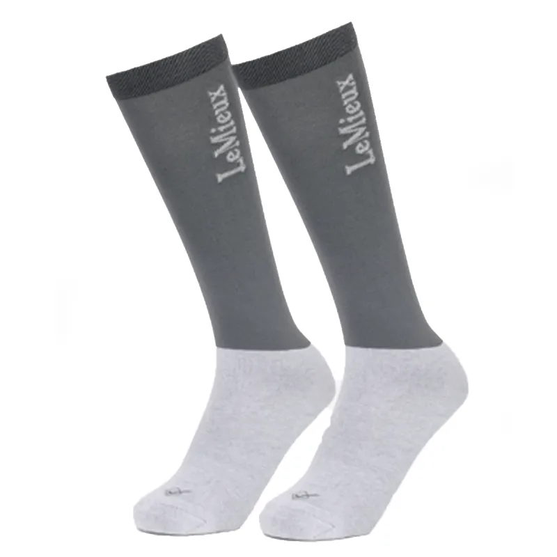 LeMieux Twilight Socks - Grey